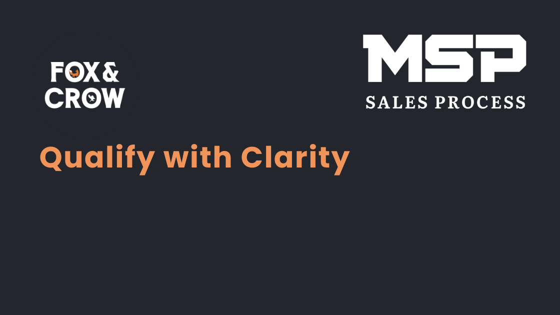 Qualify with Clarity qualify-with-clarity