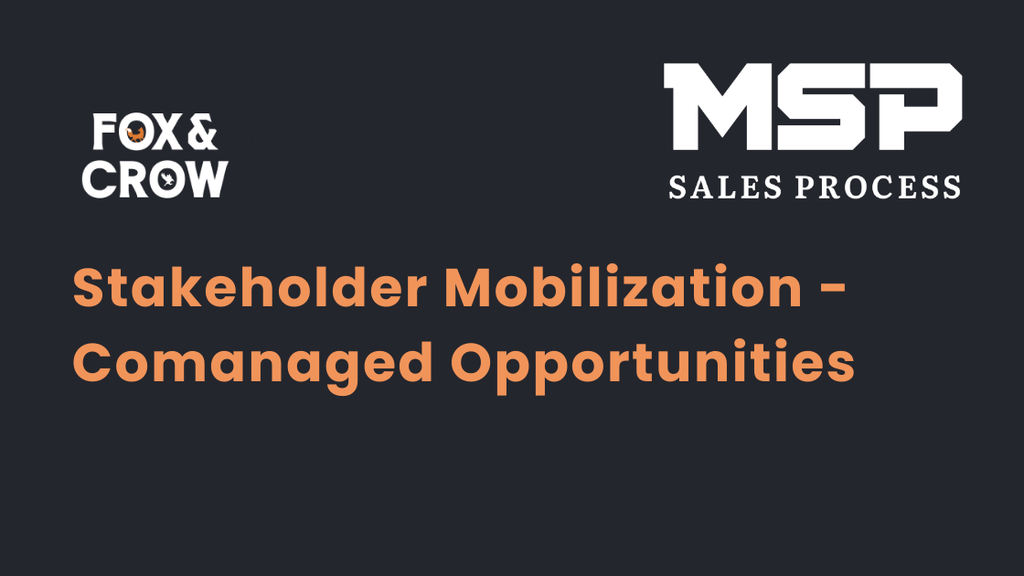 Stakeholder Mobilization - Comanaged Opportunities stakeholder-mobilization-comanaged-opportunities