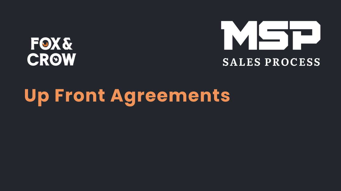 Up Front Agreements up-front-agreements